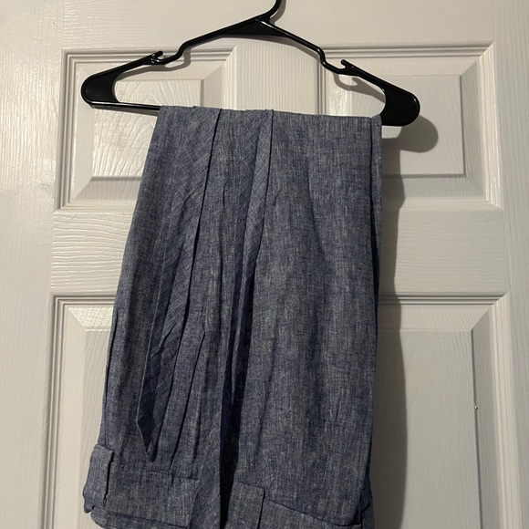 Express Pants Size 8 ankle Light blue - Picture 4 of 4